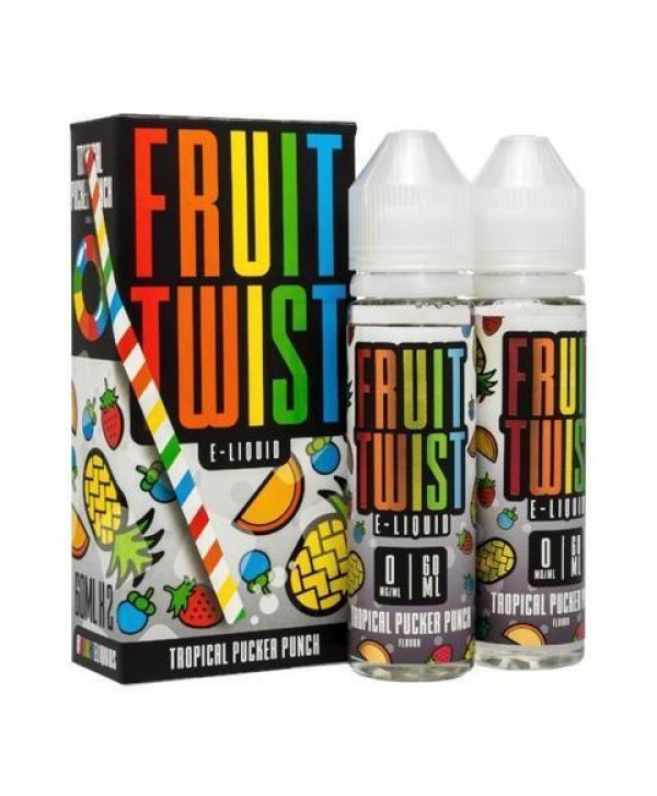 Fruit Twist Tropical Pucker Punch 120ml Vape Juice