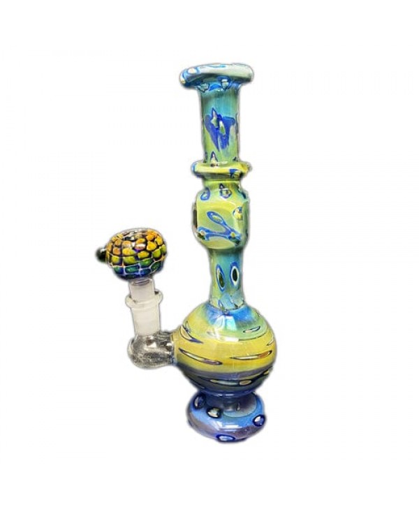 8.5" Heady Handmade Vase Glass Bong