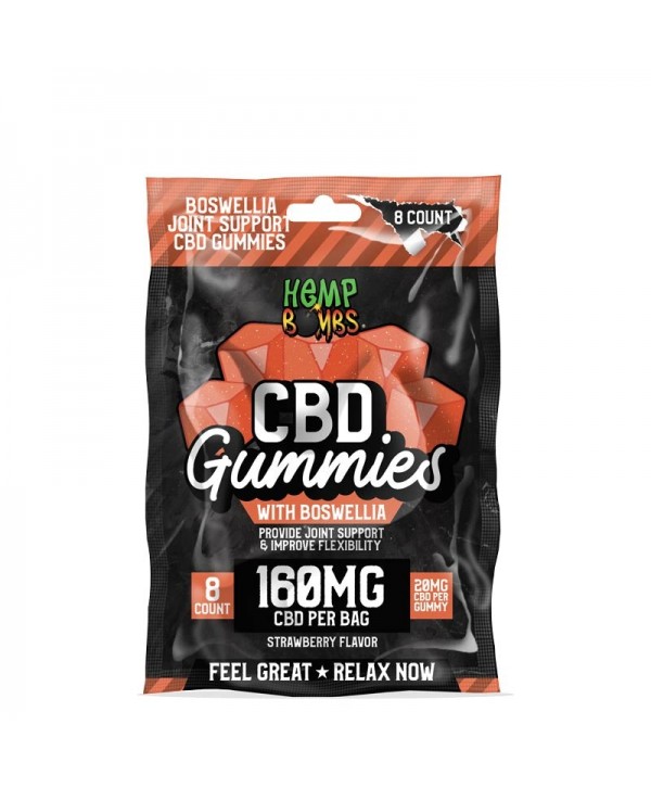 Hemp Bombs Boswellia CBD Gummies (Joint Support)