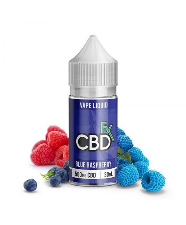 CBDfx Vape Series Blue Raspberry 30ml Vape Juice