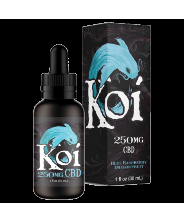 Blue Raspberry Dragon Fruit 30ml CBD Vape Juice - Koi