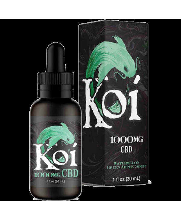 Green Sour Apple 30ml CBD Vape Juice - Koi