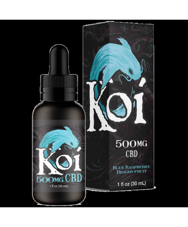 Blue Raspberry Dragon Fruit 30ml CBD Vape Juice - Koi