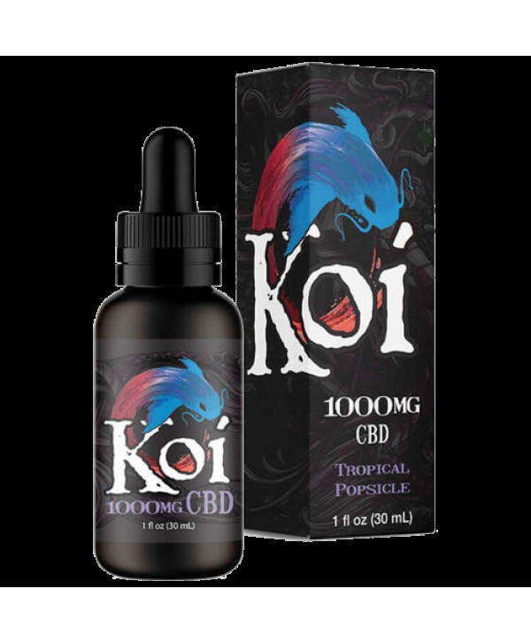 Tropical Popsicle 30ml CBD Vape Juice - Koi