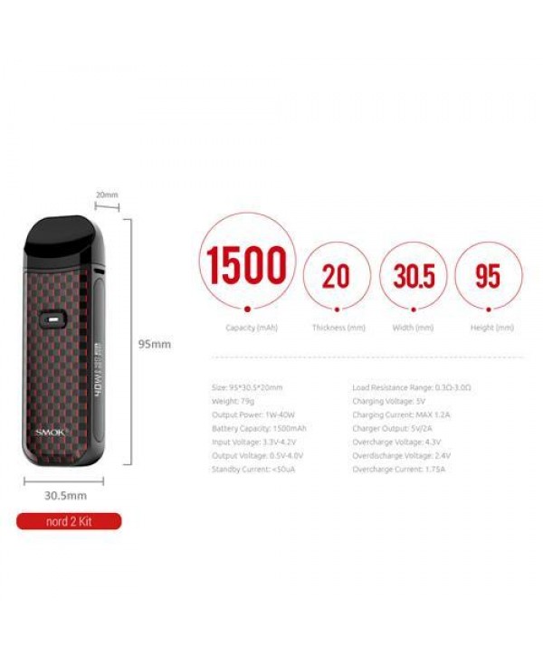 Nord 2 40W Pod System - Smok