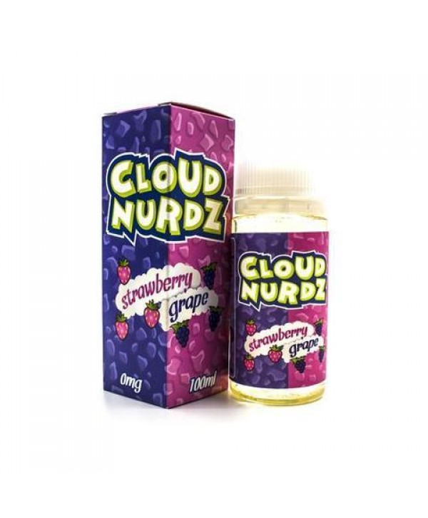 Cloud Nurdz Strawberry Grape 100ml Vape Juice