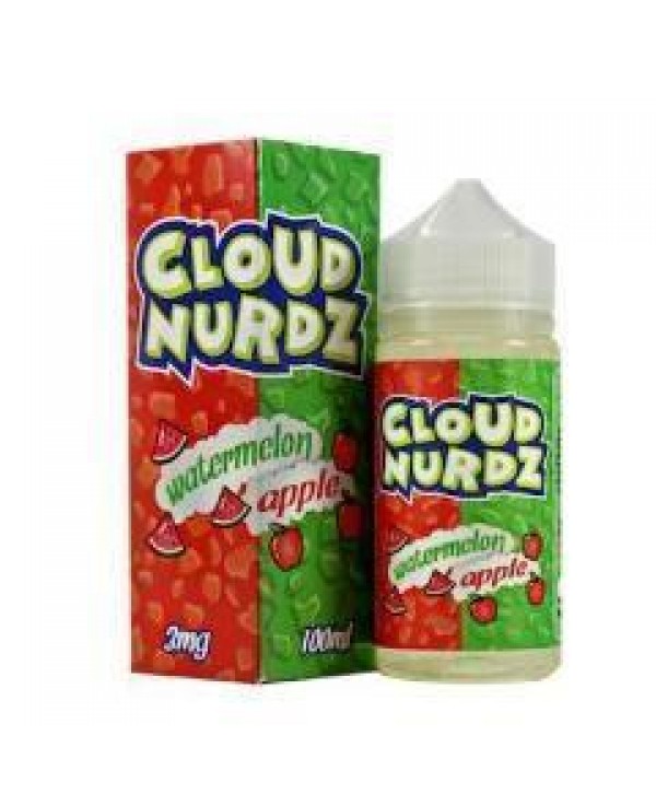 Cloud Nurdz Watermelon Apple 100ml Vape Juice