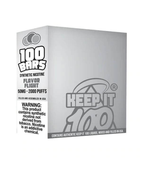 Keep It 100 Bars Disposable Vape (5%, 2000 Puffs)