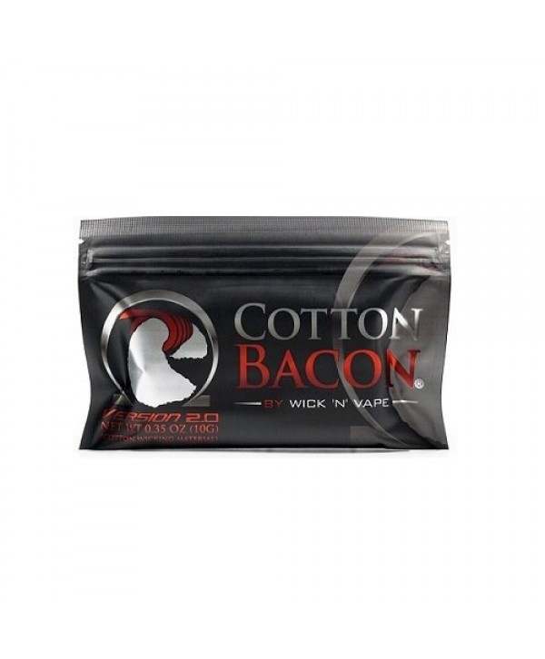 Wick 'N' Vape Organic Cotton Bacon V2 (10 Pieces)