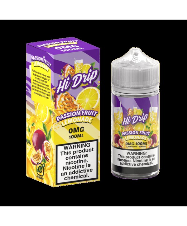 Hi-Drip Passionfruit Lemonade 100ml Vape Juice